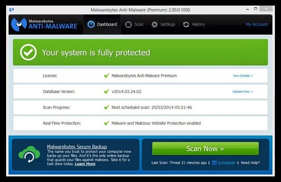Télécharger Malwarebytes crack anti malware Premium