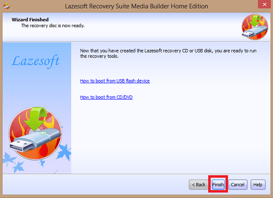 réinitialiser un mot de passe Windows avec lazesoft recovery