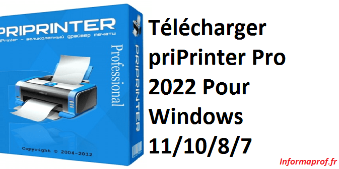 Télécharger priPrinter Pro 2022
