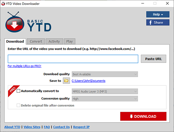 YTD Video Downloader Pro Gratuit